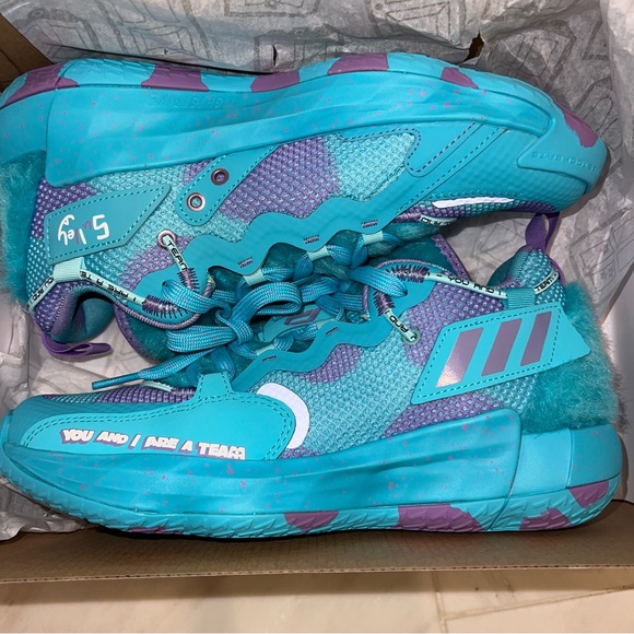 Monsters Inc. x adidas Dame sneakers
